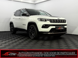 Jeep Compass Upland 4xe 240 Plug-in Hybrid Electric S Camera, Navi, Half leder, Keyless start, Cruise control, Virtual desk, Sportief velgen