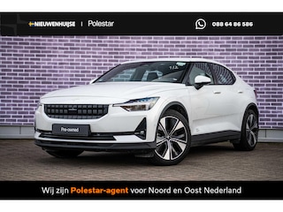 Polestar 2 Long Range Single Motor 78 kWh | Pilot lite pack | Adaptive cruise control | 360 camera | Stoelverwarming | Google Maps navigatie | Dode hoek detectie BLIS | LED koplampen | Keyless | Apple Carplay / Android Auto |