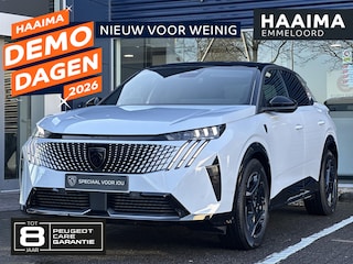 Peugeot 3008 GT Avantage 210 73 kWh | Adaptive Cruise Control | Stoelmassage/-verwarming | Parkeercamera/-sensoren | Draadloze telefoonlader | Full LED | Panoramadak | Apple Carplay/Android Auto | Alcantara | Elektrische stoelverstelling | Elektrische kofferklep |