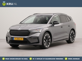 Skoda Enyaq iV 80 Sportline | Electr.schuif panorama dak | Electr.bedienbare bestuurdersstoel | Navigatie |  Sportstoelen | Apple Carplay | Achteruitrij camera | Spraakbediening | Voorstoelen verwarmd |Keyless entry | S