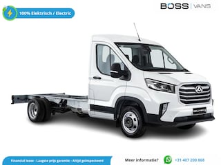 Maxus EDeliver 9 L4 65 kWh L4 Chassis Cabine 100% Elektrisch 65 KWh Snelladen Led Adaptieve Cruise