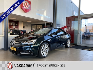 Opel Cascada 1.6 Turbo Cabrio Automaat,Navigatie,Climate&Cruisecontrol,Spraakbediening,V&A Sensoren,Parkeerassistent,Half Leder,Ipod Usb Aansluiting,18 Inch Lmv