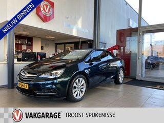 Opel Cascada 1.6 Turbo Cabrio Automaat,Navigatie,Climate&Cruisecontrol,Spraakbediening,V&A Sensoren,Parkeerassistent,Half Leder,Ipod Usb Aansluiting,18 Inch Lmv