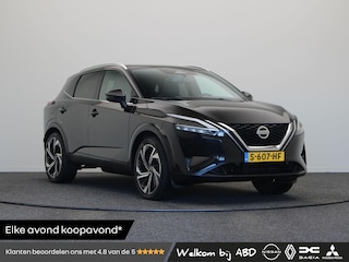 Nissan Qashqai 1.3 MHEV Xtronic Tekna Plus | Stoel, stuur en voorrruitverwarming | Lederenbekleding | Elektrische stoelen met massage | Panoramadak | BOSE audio | Trelhaak |