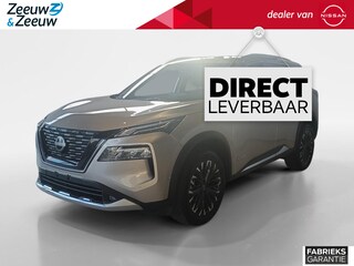 Nissan X-Trail 1.5 e-Power Tekna Plus *Nappa lederen bekleding*beidevoorstelen stoelgeheugen*Navigatie*Applecarplay&Androidauto*Head-up display*Climate controle*360grd amera*pdc voor en achter*