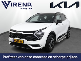 Kia Sportage 1.6 T-GDi Hybrid GT-PlusLine Achterbank verwarmd - Airco -Apple Carplay/Android Auto - Cruise Control - Dodehoekdetectie - Panorama Dak - Navigatie - Stuur/Stoelverwarming - Fabrieksgarantie tot 11-2029