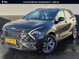 Kia Sportage 1.6 T-GDi Hybrid GT-Line Nieuw geleverd, 1e eign, Schuif/kanteldak, Stoel- & Stuurwielverwarmd, Dodehoekdetectie, Leder/Alcantara, Navigatie, Parkeersensoren voor + achter
