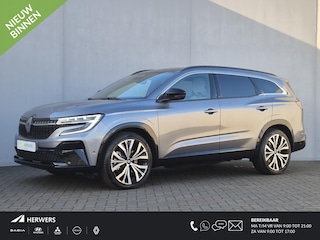 Renault Espace E-Tech Full Hybrid 200 7P Iconic Automaat / 7 Persoons / Fabrieksgarantie tot 04-2027 / Trekgewicht 1500 kg / Pack Vision / Allseason banden / Head Up Display / Panoramadak / Elektrische achterklep / Harman/Kardon Audio Systeem /