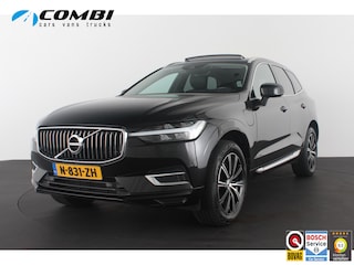 Volvo XC60 2.0 T6 Plug-in hybrid AWD Inscription 341pk/Trekhaak/Pano.schuif/Memory/Leer/ONYX BLACK/Apple CarPlay/Standverwarming