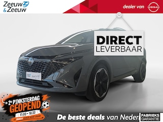 Nissan Qashqai 1.5 e-Power N-Design *Pro-pilot*Google navigatie*Dodehoeksensoren*360grd Camera*parkeersensoren voor en achter*Climatecontrole*stoel-,stuur- en voorruit verwarming*Applecarplay&Androidauto*
