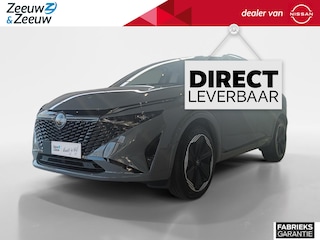 Nissan Qashqai 1.5 e-Power N-Design *Pro-pilot*Google navigatie*Dodehoeksensoren*360grd Camera*parkeersensoren voor en achter*Climatecontrole*stoel-,stuur- en voorruit verwarming*Applecarplay&Androidauto*
