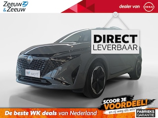 Nissan Qashqai 1.5 e-Power N-Design *Pro-pilot*Google navigatie*Dodehoeksensoren*360grd Camera*parkeersensoren voor en achter*Climatecontrole*stoel-,stuur- en voorruit verwarming*Applecarplay&Androidauto*