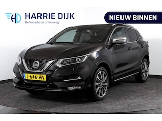 Nissan Qashqai 1.3 DIG-T 160 PK Tekna + | Pano | Bose | Adapt. Cruise | Elek. Stoelen | Stoel-+Voorruitverw. | PDC | 360 Camera | NAV + App. Connect | ECC | DAB | LM 19" |