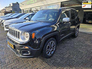 Jeep Renegade 1.4 MultiAir Limited | 2E EIGENAAR | 12MND GARANTIE | STOELVERWARMING | NAVI | LEER |