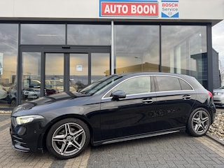 Mercedes-Benz A-klasse 200 163PK AMG AUTOMAAT BURMESTER/LEER/SFEER/P-CAM/ WIDESCREEN/KEYLESS/APPCARPLAY/S&S/LED/MEDIA/2XPDC. 2E EIG .NL AUTO/KM=NAP