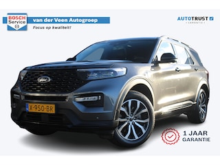 Ford Explorer 3.0 V6 EcoBoost PHEV ST-Line | Incl. 12 maanden garantie | 7 persoons | Trekhaak | Stoel/stuur verwarming | Stoelventilatie | Adaptieve cruise control | Climate control | Apple carplay/Android auto | Memory seat | Schuif/kantel dak |