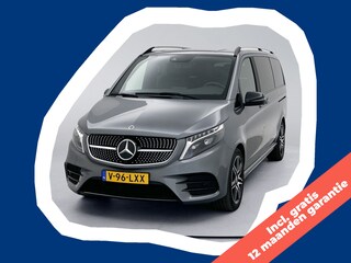 Mercedes-Benz V-klasse 250d L2 Avantgarde AMG DC Elektrische schuifdeuren Dubbele Cabine Night pakket Leder