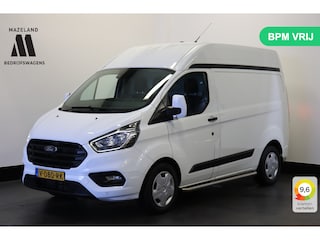 Ford Transit Custom 2.0 TDCI 130PK L2H2 Automaat EURO 6 - Airco - Navi - Cruise - €14.900,- Excl.