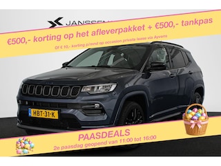 Jeep Compass 4xe 240 Plug-in Hybrid Electric S Leder Stoel-Stuurverwarming 19" LMW
