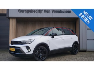 Opel Crossland 1.2 110pk Turbo GS-Line *Black Optik* Sportstoelen H-Leder 17inch LM Clima Cruise Control A-Camera 12352km!
