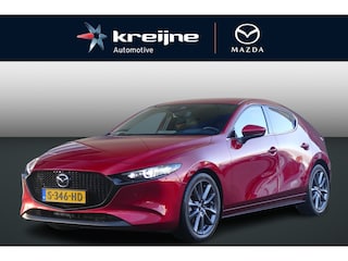 Mazda 3 2.0 e-SkyActiv-G M Hybrid 122 Luxury | 360* CAMERA | HEAD-UP | LEER | RIJKLAARPRIJS |