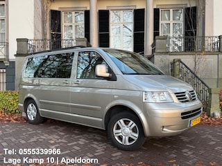 Volkswagen Transporter Multivan 2.5 TDI Highline 175Pk 7Persoons Electr Deuren Leder Climate Cruise Ctr Stoelverw Trekhaak