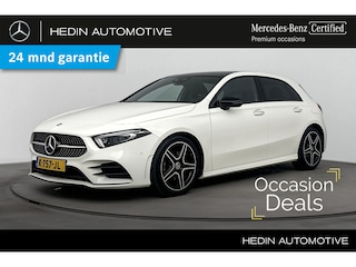 Mercedes-Benz A 180 Automaat Business Solution AMG | Premium Plus Pakket | Nightpakket | Panoramadak | Memory | Multibeam LED | Advanced Sound System | Parktronic met camera | Sfeerverlichting