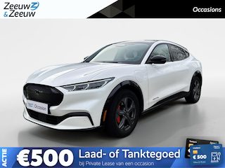 Ford Mustang Mach-E AWD 75 kWh 269PK | DEMO | Stoel- stuur en vooruit verwarming | Zwart dak en spiegels | Navigatie