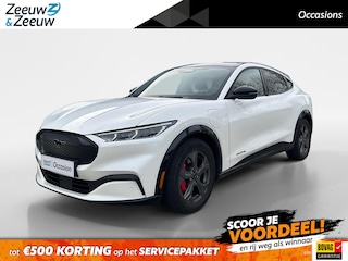 Ford Mustang Mach-E AWD 75 kWh 269PK | DEMO | Stoel- stuur en vooruit verwarming | Zwart dak en spiegels | Navigatie