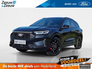 Ford Kuga 2.5 PHEV ST-Line X | Black Pack | Winterpack | Matrix Ledkoplampen | El. Trekhaak | 360Camera | Adaptive Cruisecontrol | Dodehoekdetectie | 20" Lichtmetaal | Draadloze Apple Carplay&Android Auto | B&O Audio | El. Vert. bestuurderstoel + geheugen | Nieuw te bestellen! |