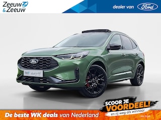Ford Kuga 2.5 PHEV ST-Line X | Black Pack | Winterpack | Matrix Ledkoplampen | Panoramadak | El. Trekhaak | 20" Lichtmetaal | Zwarte spiegels&dak | Adaptive Cruisecontrol | Dodehoekdetectie | 360Camera |