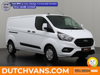 Ford Transit Custom 2.0TDCi 130PK Lang | Euro 6 | Achterdeuren | 3-Zits | Airco | Cruise