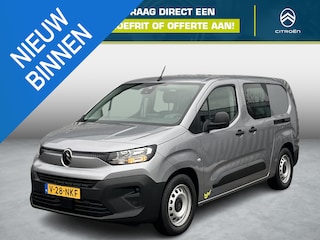 Citroën Berlingo 136 Flex Crewcab L2 50 kWh Dubbel Cabine | Cruise Control | Navigatie | Parkeersensoren
