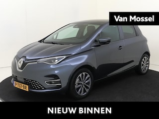Renault Zoe R135 Intens 52 kWh inclusief Koopaccu |Pack winter, Apple Carplay/Android Auto, |cruise control, dodehoek detectie| |climate control |Half Leder | lichtmetalen velgen 16"| navigatiesysteem|  warmtepomp|