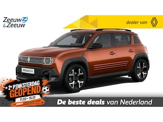 Renault 4 Techno comfort range | NU met €4800,- SALE EN SALE voorraadkorting en GRATIS 5 jaar fabrieksgarantie | 409KM Actieradius | 165km laden in slechts 15 minuten | Nu in de showroom |