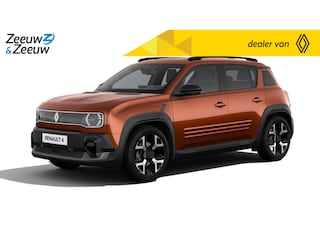 Renault 4 Techno comfort range | NU met €4800,- SALE EN SALE voorraadkorting en GRATIS 5 jaar fabrieksgarantie | 409KM Actieradius | 165km laden in slechts 15 minuten | Nu in de showroom |