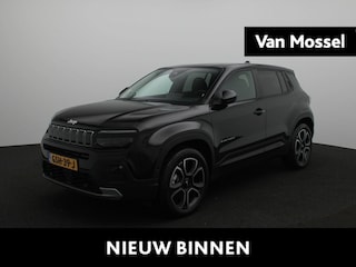 Jeep Avenger Summit 54 kWh | DEMO | Led Verlichting | 18'' lichtmetalen velgen | lederen stoelen |