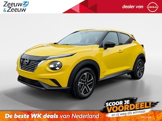 Nissan Juke 1.6 Hybrid N-Connecta | €4000.- korting inclusief inruilpremie | Nieuwe unieke kleur | Cruise | Climate | Camera |