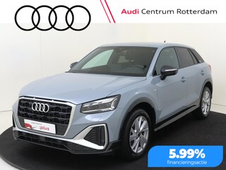 Audi Q2 35 TFSI S Edition | Trekhaak | Lederen sportstoelen | SONOS audio | Standkachel | LED matrix verlichting | Keyless | CarPlay | Sfeerverlichting  |