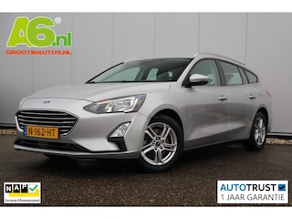 Ford Focus Wagon 1.0 EcoBoost Hybrid Trend Edition Business 125PK Trekhaak Navigatie Achteruitrijcamera 16 inch LMV