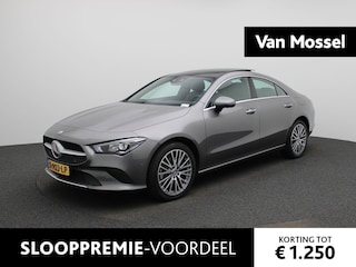 Mercedes-Benz CLA 250 e Luxury Line | Automaat | Panoramadak | Apple Carplay / Android Auto | Stoel- Stuurverwarming | 360 Camera | Memory Seats | Adaptieve Cruise Control | Sfeerverlichting | Virtual Cockpit | Climate Control | Lichtmetalen velgen |