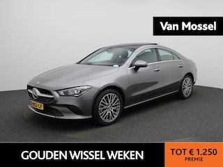 Mercedes-Benz CLA 250 e Luxury Line | Automaat | Panoramadak | Apple Carplay / Android Auto | Stoel- Stuurverwarming | 360 Camera | Memory Seats | Adaptieve Cruise Control | Sfeerverlichting | Virtual Cockpit | Climate Control | Lichtmetalen velgen |