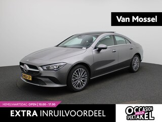 Mercedes-Benz CLA 250 e Luxury Line | Automaat | Panoramadak | Apple Carplay / Android Auto | Stoel- Stuurverwarming | 360 Camera | Memory Seats | Adaptieve Cruise Control | Sfeerverlichting | Virtual Cockpit | Climate Control | Lichtmetalen velgen |