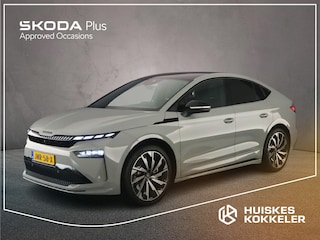 Skoda Enyaq Coupé 85 Sportline 286pk Automaat Panoramadak, Adaptive cruise control, 360 camera, Head up display, Navigatie, Elektrische achterklep, LED matrix koplampen, Stoelverwarming