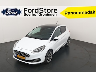 Ford Fiesta 125PK EcoBoost Vignale | Adapt. Cruise | Winterpack| Pano dak | Leder | B&O | Dode hoek detectie |