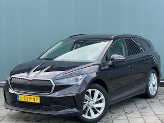 Skoda Enyaq iV BWJ 2021 | 180PK 60 First Edition | LEER | TREKHAAK | CLIMA | NAVI | STOEL&STUURWIEL VERW | PDC | CAMERA | CARPLAY