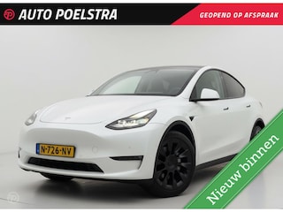 Tesla Model Y Long Range AWD 75 kWh Autopilot Zwart Leder Panoramadak 20" incl. BTW