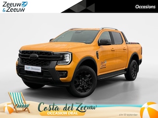 Ford Ranger Wildtrak Double Cab 2.3 PHEV 205 kW/278 pk Automaat | Handbediende rollertop | Trekhaak | Navigatie | Lederen bekleding | Adaptieve cruise control