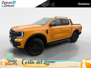 Ford Ranger Wildtrak Double Cab 2.3 PHEV 205 kW/278 pk Automaat | Handbediende rollertop | Trekhaak | Navigatie | Lederen bekleding | Adaptieve cruise control
