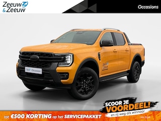 Ford Ranger Wildtrak Double Cab 2.3 PHEV 205 kW/278 pk Automaat | Handbediende rollertop | Trekhaak | Navigatie | Lederen bekleding | Adaptieve cruise control